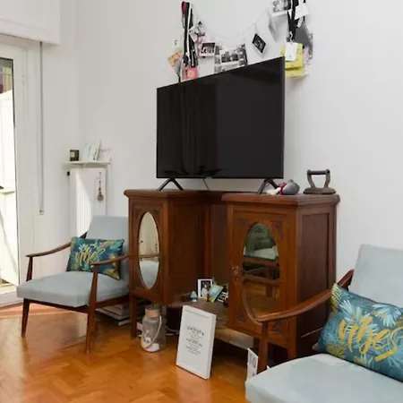 Apartment Urban-vintage Choice 10 Minutes From Acropolis - One Bedroom Athens